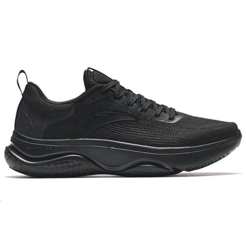 Anta God Walk 4 Cushioning Anti-Slip Wear-Resistant Breathability Low-Top Training Shoes Men's Black Sneakers 112337718-4