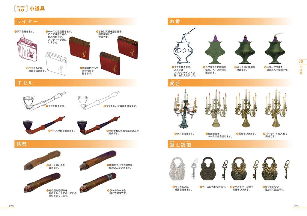 Background illustration idea book