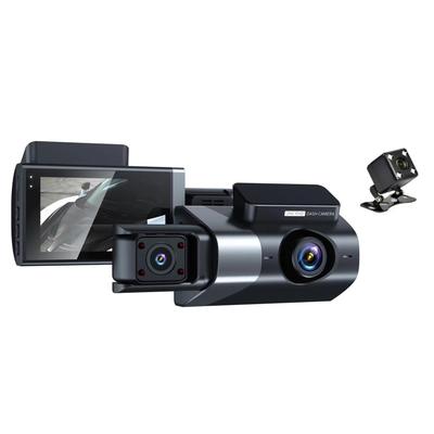 Docooler Dash Cam Front Rear 1080P HD Full Dash Cam Car DVR with WiFi App Night Parking Loop Ultra Wide Angle Black & & Control, Vision, G-Sensor,