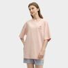New FILA x Maison Kitsune Little Fox T Shirt Unisex Rose Deep Pink F11U529101FPK