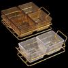 Jing Zhou Yuan Acrylic Partitioned Serving Tray