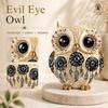 The Spiritual Living Owl Statue for Good Luck II Aesthetic Resin Owl Art Figure Showpiece II