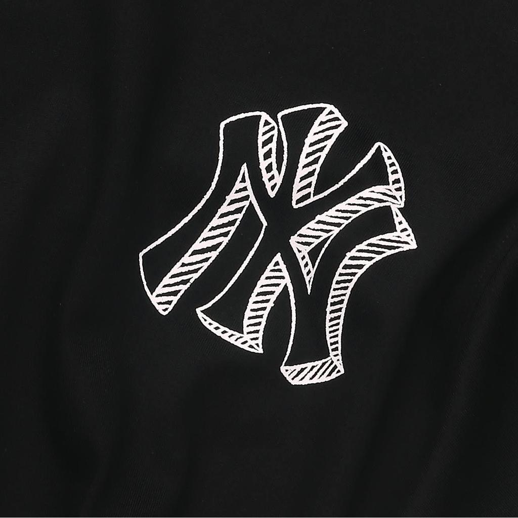 New MLB New York Yankees T Shirts Unisex Black 3ATSB0534-50BKS