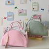Minimalist Woven Portable Multi-Purpose Cotton Rope Organizer Basket: Handbag for Working Moms