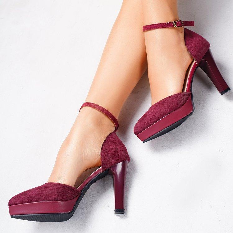 Mode Mode Schuhe Damen 2025 Übergröße Knöchelriemen Damen High Heels Kleid Pumps Damen Leopard Flach Schnallenriemen Schuhe Damen