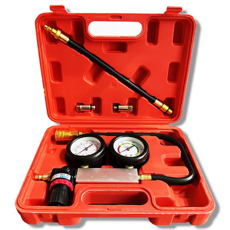 TU-21 Engine Cylinder Leak Detector & Pressure Gauge Tool