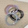 Korean-Style Elastic Hair Ties: Versatile Mori Design, Durable and Colorful for Ponytails