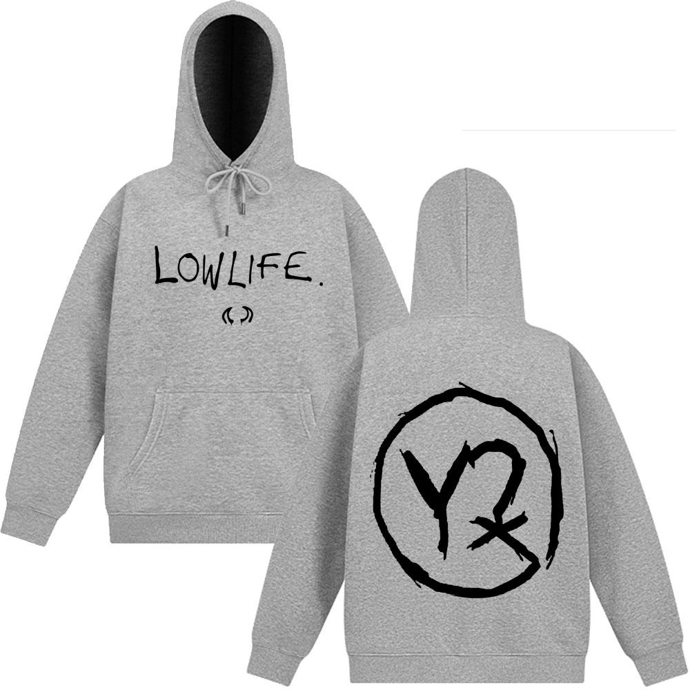 Yungblud Lowlife Album Logo  Hoodies Autumn Winter Long-sleeved Fashion Hip-hop Hoodie Man Woman Oversized Harajuku Pullover