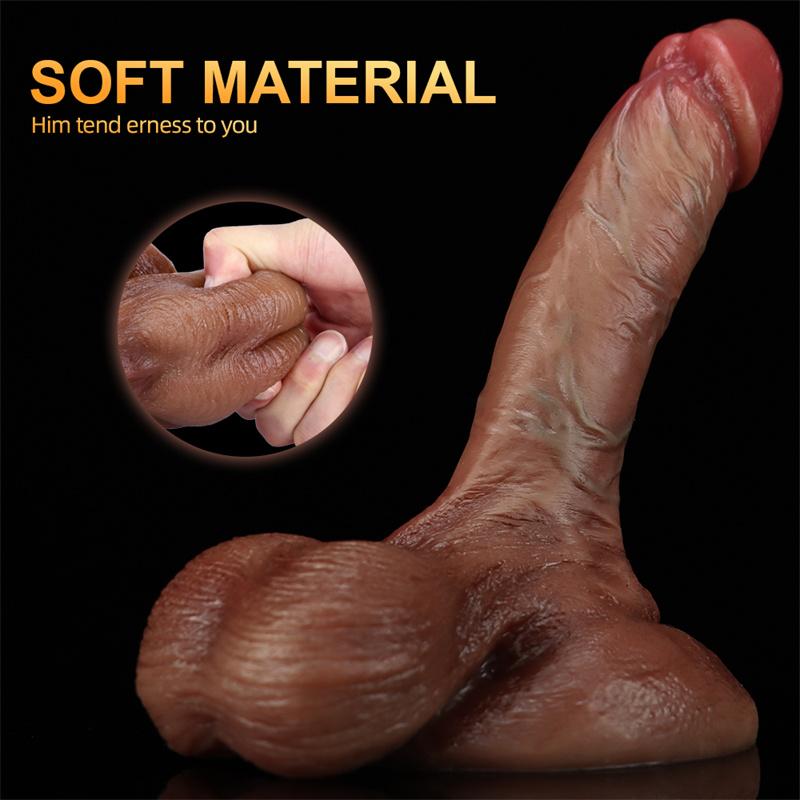 Żeński makijaż Phallus Masturbator Super miękka symulacja o wysokiej wierności Phallus Adult Products
