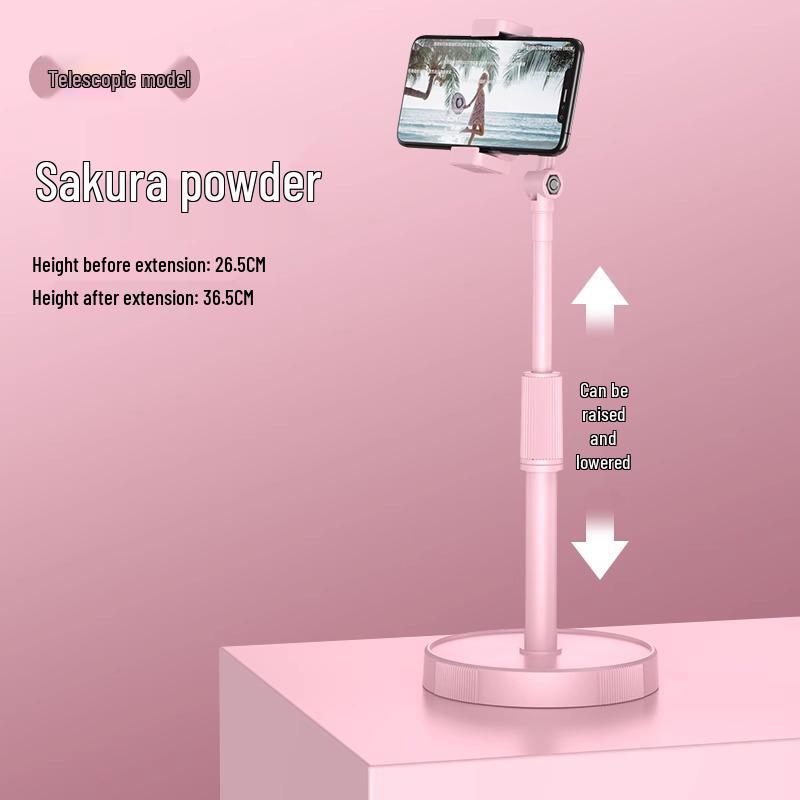 Universal Desktop Phone Holder for Live Streaming and Video Shooting