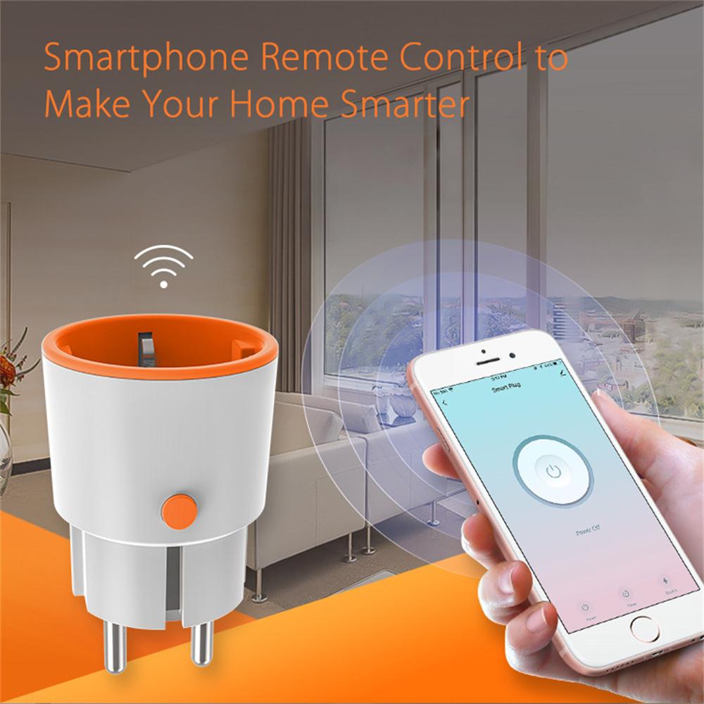 NEO NAS-WR01BH 16A ZigBee 3.0 Smart Plug Smart Wireless Remote Control Power Plug with Energy Monitoring, EU Plug
