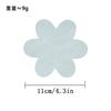 ins spring and summer explosion flower leather placemat thermal insulation waterproof oil-proof thermal insulation mat dining table mat petal coaster