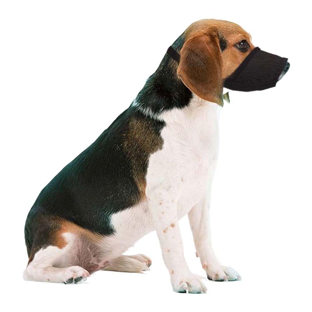 

Антилай аксессуары для домашних животных Средства профилактики собак Намордник для собак Сетка для защиты рта домашних животных Маска для рта собак 6 Mouth circumference 22cm чёрный