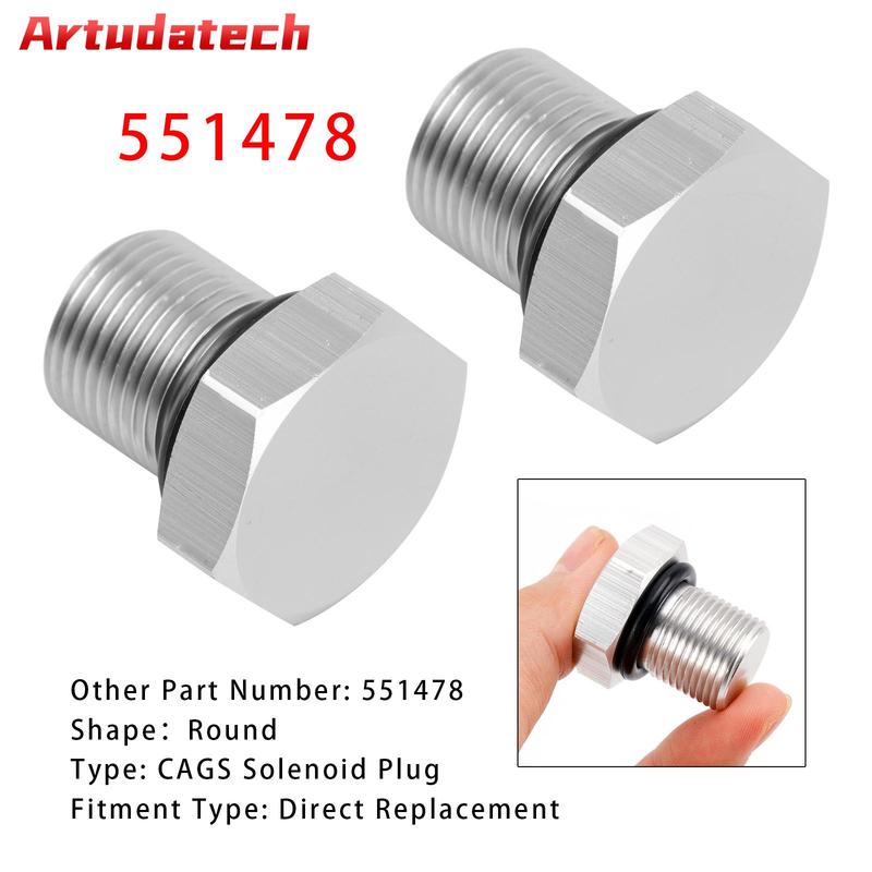 Artudatech 2 Pack 551478 Solenoid Plug Skip Shift For T56 Transmission LS1 LS