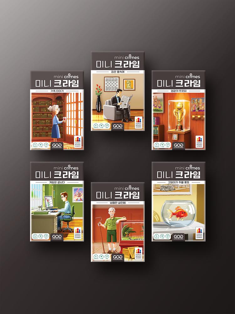 Mini Crime Season 1 Board Game