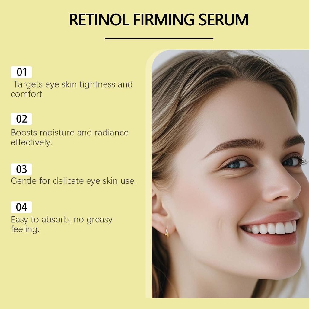Retinol Rejuvenation Bakuchiol Retinol Improve Skin Elasticity Gentle And Non-irritating For Eye Cream  10ml