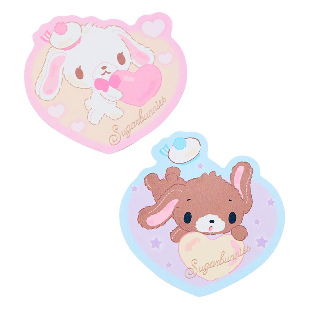 Sanrio Aufkleber Set (Charaktere der Heisei-Ära, Flauschiges Herz) Zuckerhasen 356964