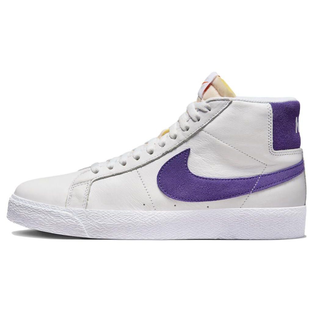 

Nike Blazer Mid SB Court Purple Мужские кроссовки White Gum-Light-Brown DZ4949-100 45