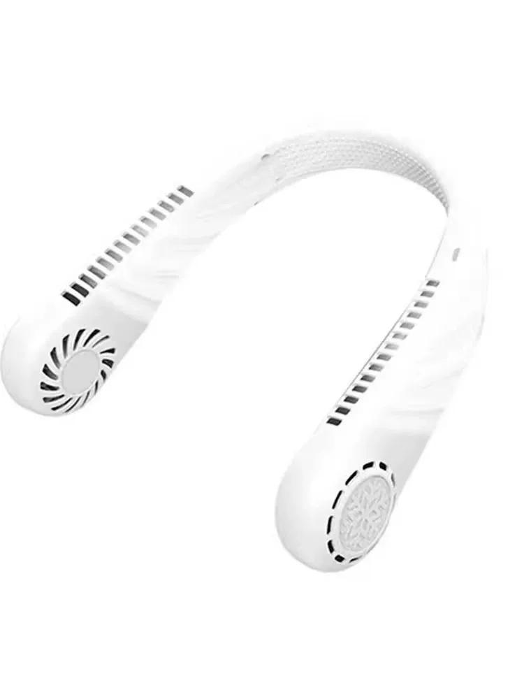 German Neck-Hanging Fan, Portable and Convenient Cooling Device for Lazy People, Mini Strong Wind, Silent, Powerful, Cooling, Refreshing, Lightweight