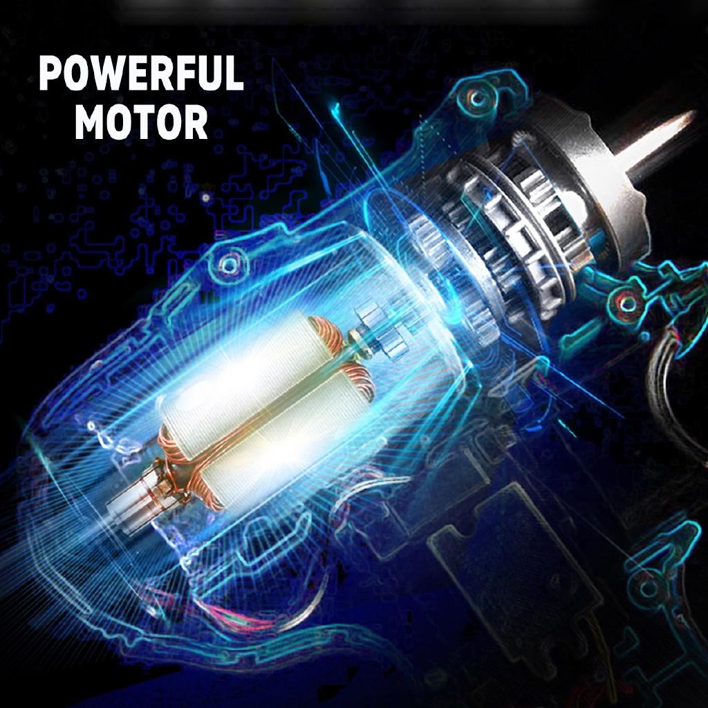 Adjustable Cordless Electric Impact Drill Hammer Screwdriver 3in1 LED Working Ligh Rechargeable 21V/12V Lithium Battery New