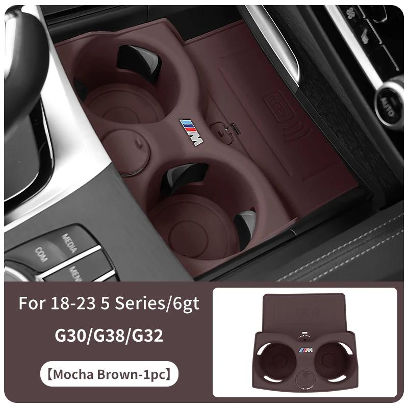 

Car Sticker 2025 Hot For BMW 3 5 Series X3 X4 G30 G38 G32 6GT G20 G22 G01 G02 G08 Silicone Car Coaster Auto Centre Console Cup H