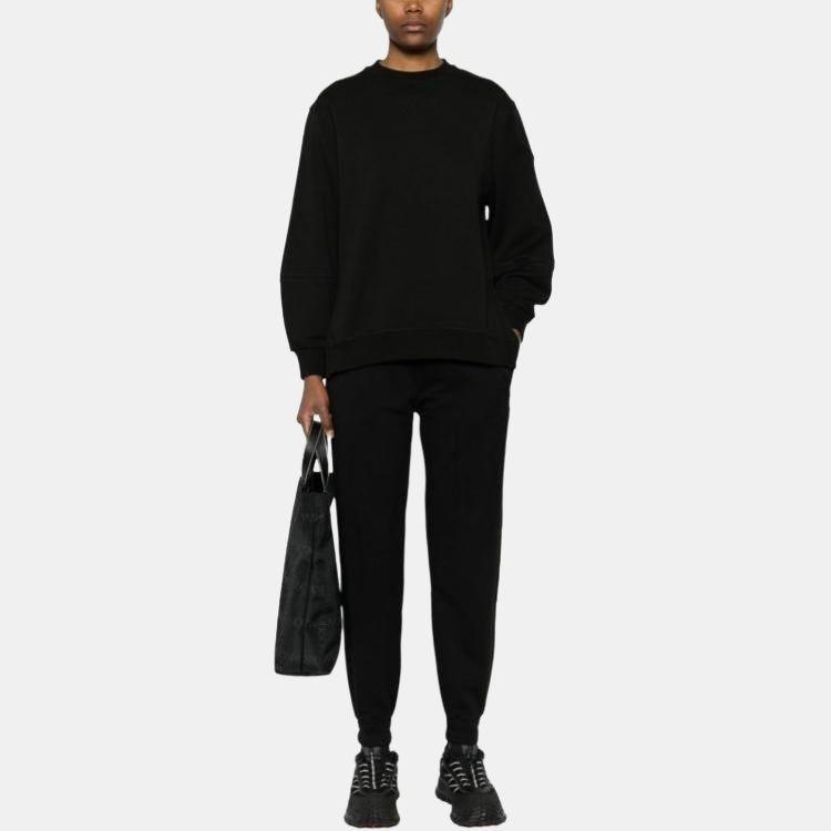 Moncler Logo Embossed Crewneck Sweatshirt Women's J10938G00006809KR999