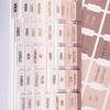 5 Sheets Bible Tab Large Letter Print PVC Self-adhesive Bible Sticky Index Label Book Page Marker Sticker Bible Study Journaling Supplies