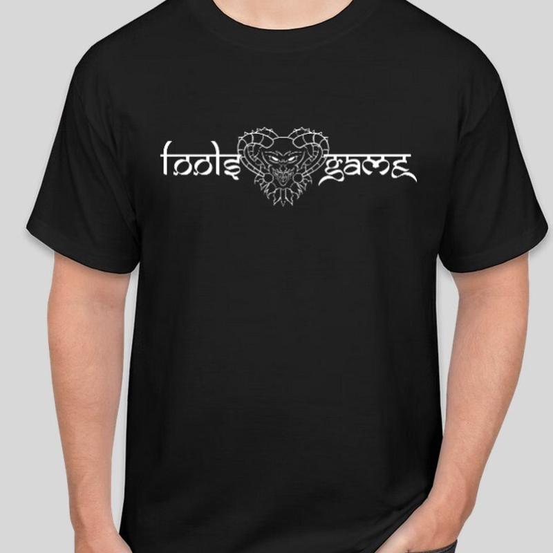 

Fools Game T shirt Rock Band Music Skull Hard Core Thrash 5XL різнокольоровий
