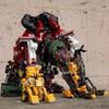 TAIBA 8 IN 1 Big Devastator Toys Transformation Action Figure Robot Car Anime Series Model Classic Boy Kids Gift DD01 DD04