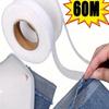 Iron-On Hemming Tape, Double-Sided Fusible Interfacing, Heat Fabric Fusible Bonding Web, Without Non-Woven Hot Melt Adhesive Cloth for Clothing