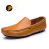 Autumn Winter Hotest Salest Calssic Brown Men'S Casual Shoes Loafers Comfortable Leather Driving Shoes For Men Soft Flats Shoes Male