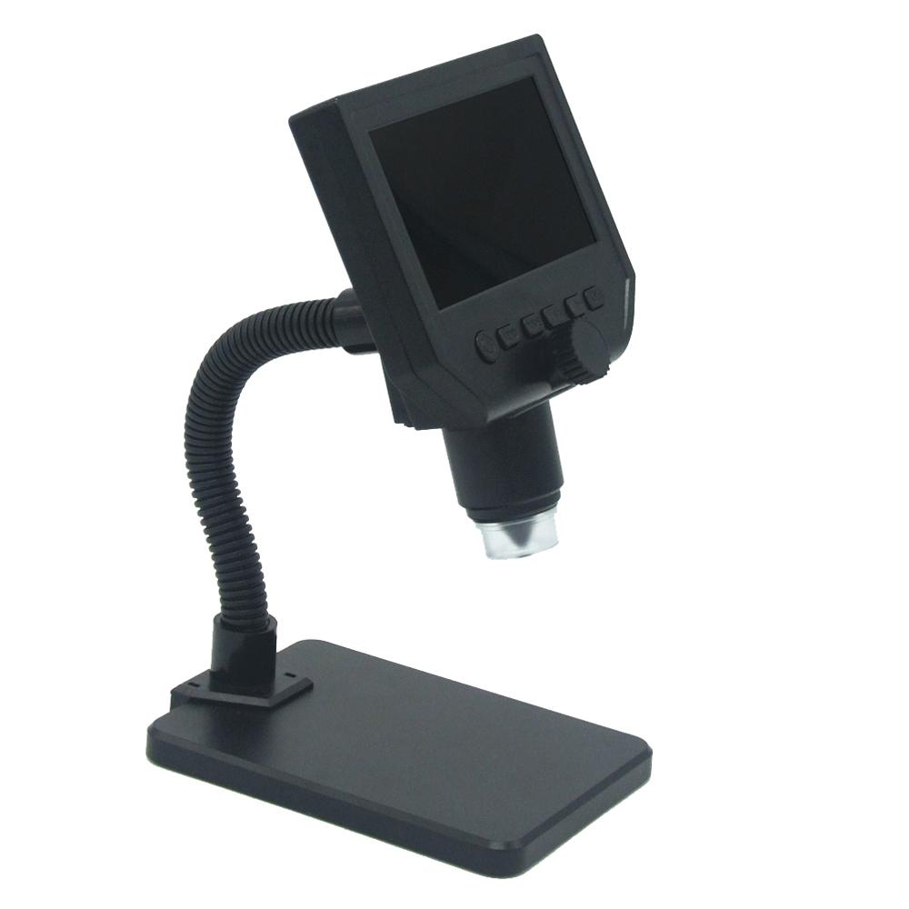 G600 Portable LCD Digital Microscope with High Brightness 8 LEDs and Built-in Lithium Battery