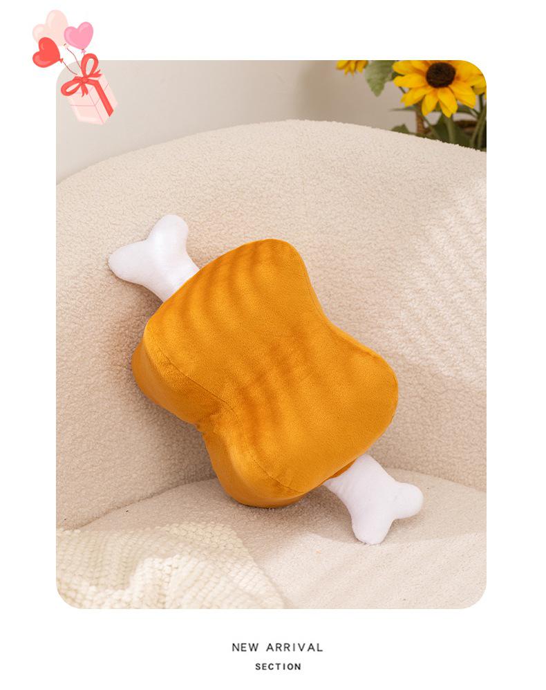 Creative Chicken Leg Plush Pillow: Soft Cushion Doll for Children's Comfort