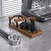 51/53/54/58mm Wood Espresso Tamper Station Stand Portafilter Holder Filter Screen Holder Espresso Tamping Storage Rack Barista