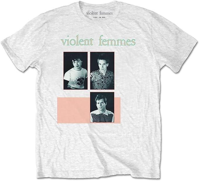 Authentic Violent Femmes Vintage Band Photo T-Shirt White XL NEW Unisex T-Shirt S