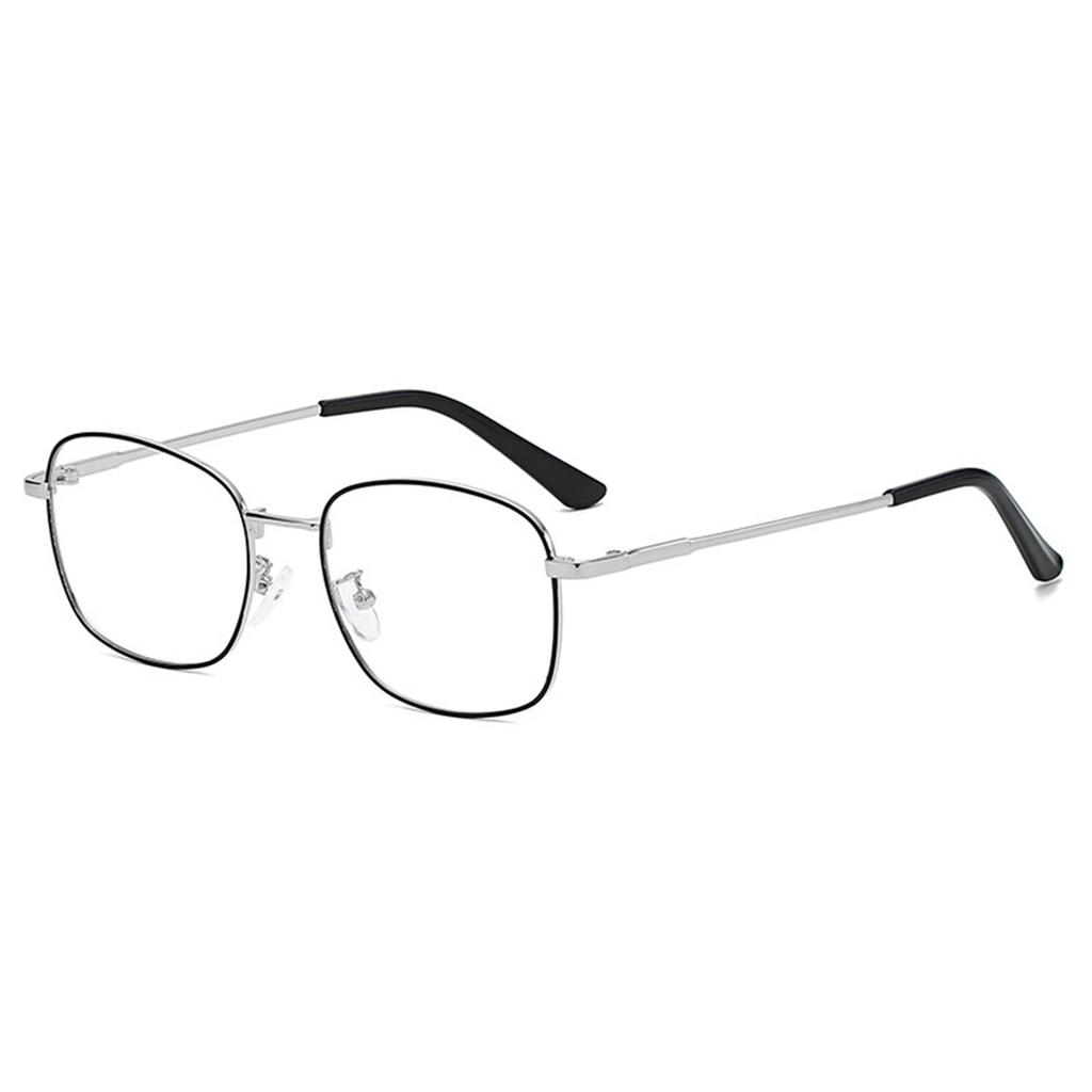 Anti Blue Light Photochromic Eyeglasses UV400 Protection Metal Frame for Outdoor Activities