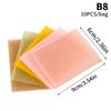 10Pcs Novel Front Hair Fringe  Stabilizer Makeup Sticker Pad Patch Pastel Clip Bangs Magic Tape Fringe Girls Gifts