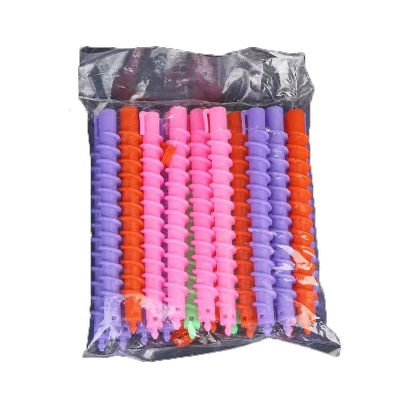 Popular Spiral Perm Stick Heatless Hair Curler Women Curly Hair Rollers No Heat Curls Cold Perm Bar Barber Hair Styling Tool