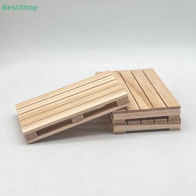 Solid Wood Hollow Tea Coaster Coffee Tray Wooden Rectangular Small Tray