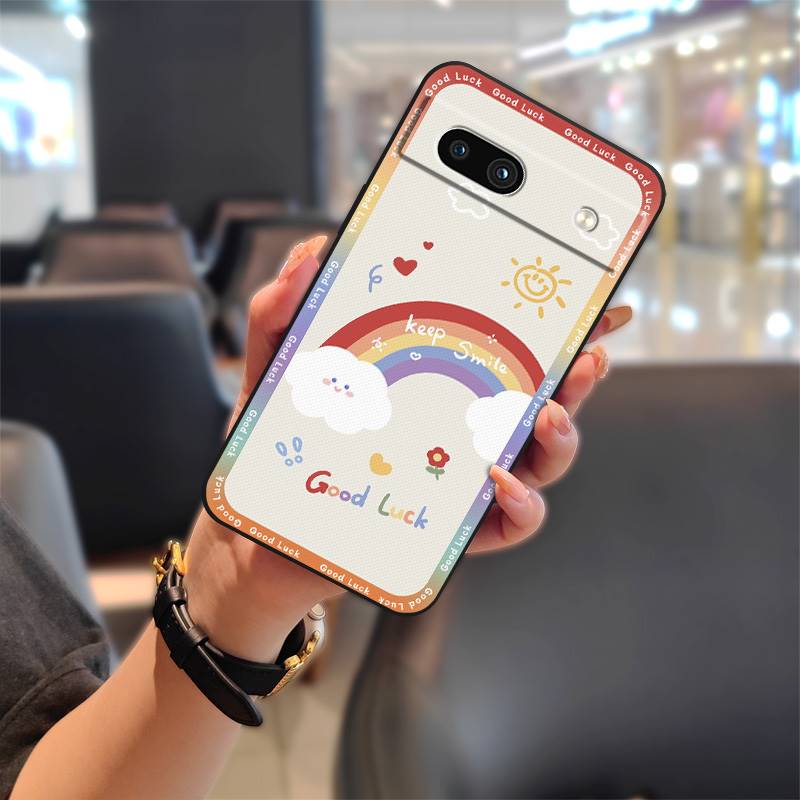 Rückseite TPU Handyhülle Für Google Pixel 7A Hülle Wasserdicht Stoßfest Staubdicht Vollständig umschließend Schützend Langlebig Niedlich