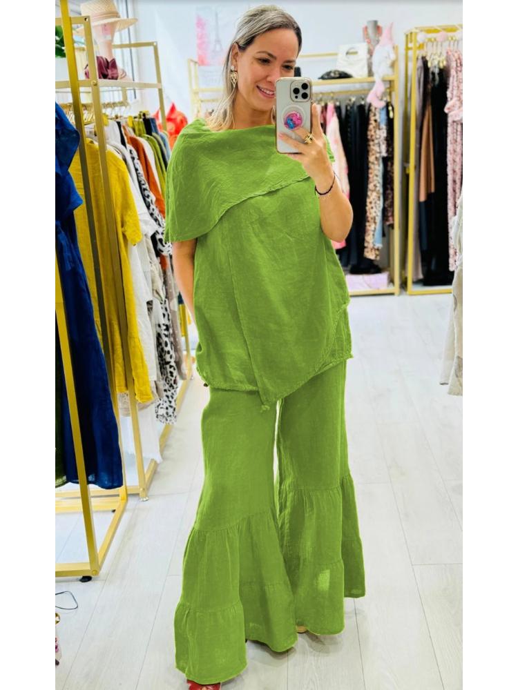 

Women s Off Shoulder Wide Leg Jumpsuit Set in Multiple Colors S