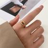 High quality new product creative retro devil's eye fashion Internet celebrity open ring personalized jewelry jewelry manufacturers wholesale