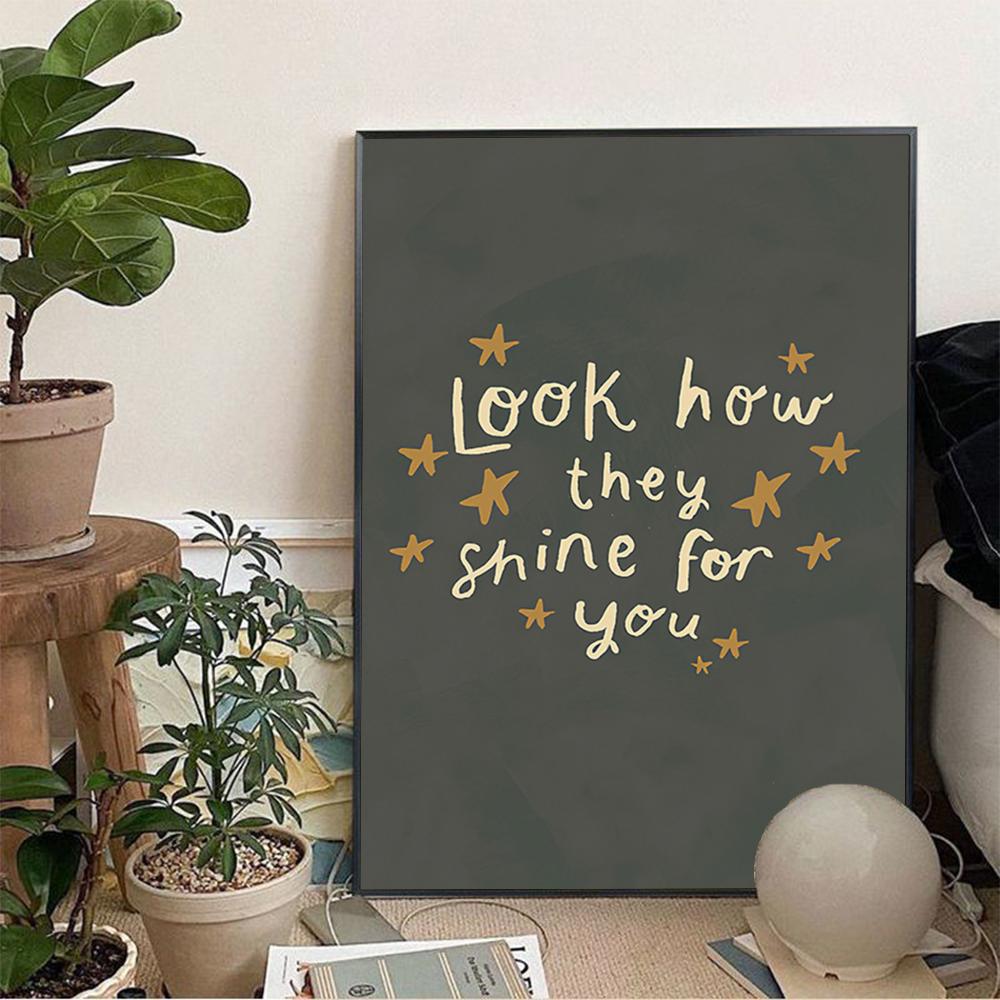 1 Stück Nordisch Cartoon Fuchs Hase Kindergarten Poster Aufkleber Kunst Wandmalereien Dekor Spielzimmer Dekor Geschenke Kawaii HD Malerei Katze