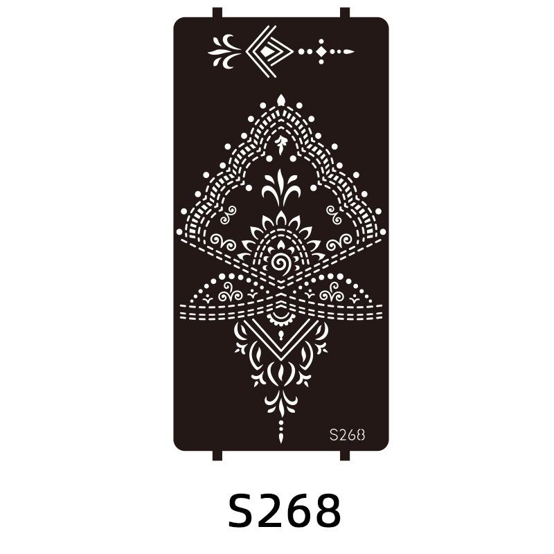 Indian Hannah Tattoo Template Tattoo Hand Drawn Template Juice Tattoo Sticker Painted Hennatattoo