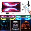 Car Truck Remote Control LED Matrix Pixel Panel LED Display Soft Foldable Lighting Scrolling Animation Matrix Screen LED Sign
