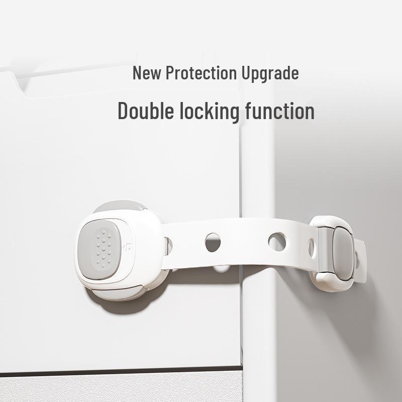 Child Safety Drawer Cabinet Lock - Anti-Pinch Anti-Opening Door Buckle
