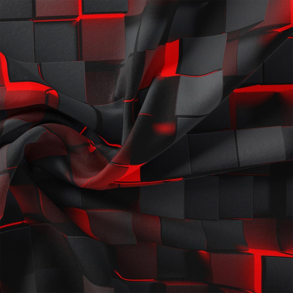 3pcs Geometric Cube Design Duvet Cover Set Digital Print Home Decor Gift For Family And Friends 1 Duvet Cover + 2 Pillowcases