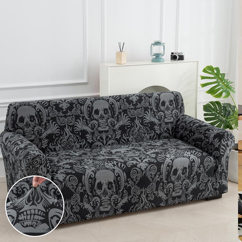 Christmas Sofa Slipcovers Stretch Sofa Cover for Living Room Kids Pets All Inclusive Couch Cover Non Slip Furniture Protector