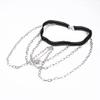 Leg Chain, Exaggerated Sexy Lace Stretch Rope Butterfly Spider Beetle Animal Leg Chain