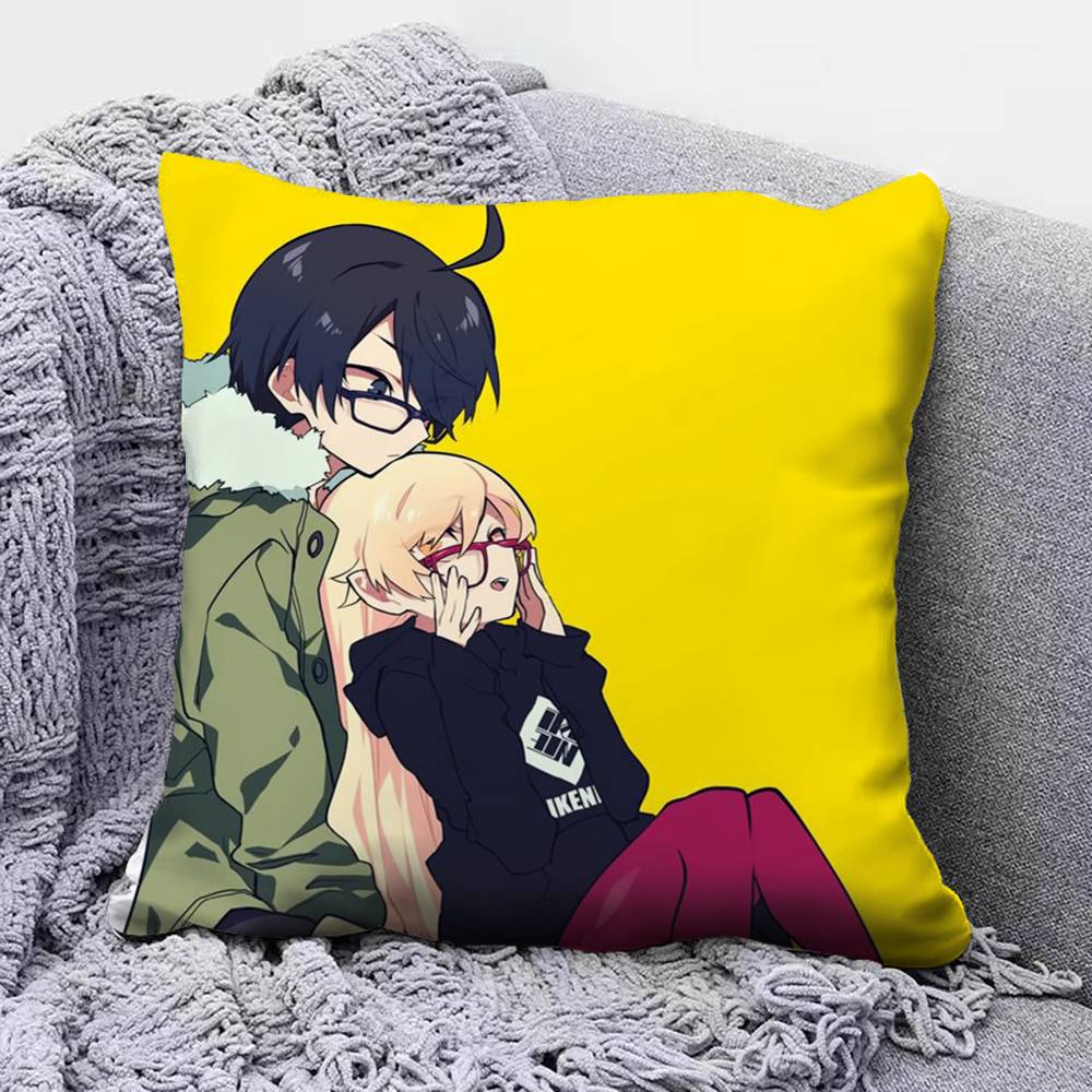 Monogatari Series Anime Home Sofa Cushion Covers And Aecorative Custom Pillow Covers